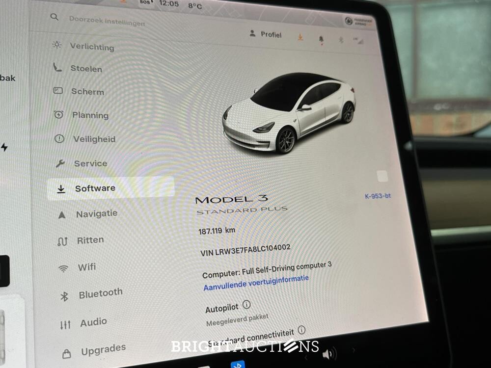 Tesla Model 3 Standard RWD Plus 60 kWh 238pk 2020 (Origineel-NL + 1e eigenaar, K-953-BT