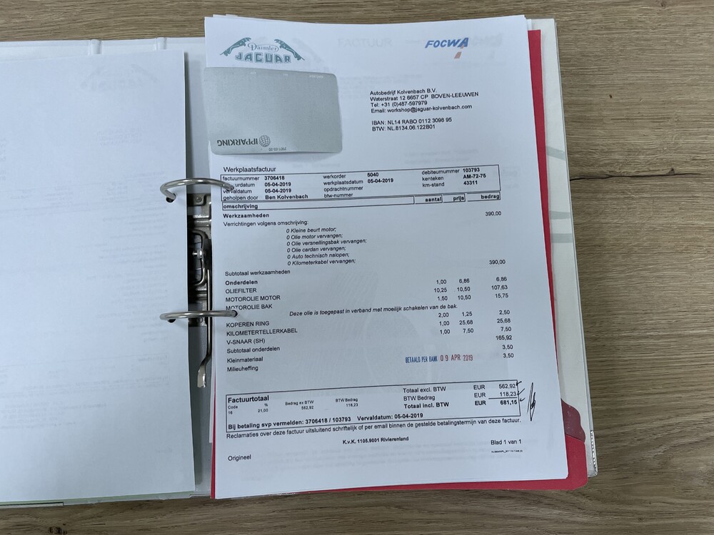 Jaguar Mark V DHC 170 PS 1951, AM-72-75.