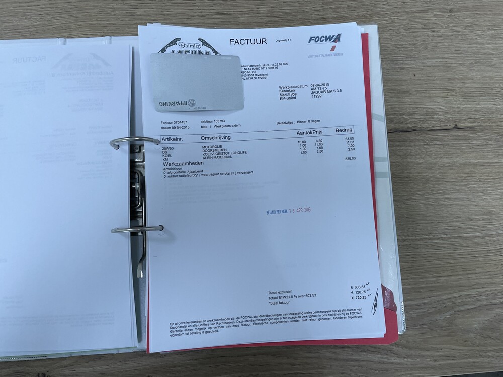 Jaguar Mark V DHC 170 PS 1951, AM-72-75.