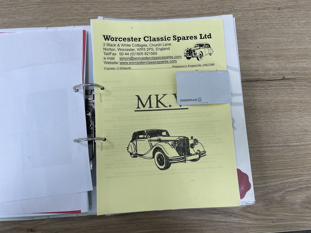 Jaguar Mark V DHC 170 PS 1951, AM-72-75.