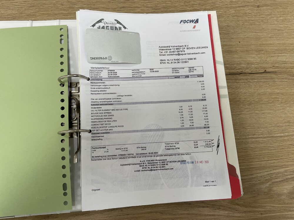 Jaguar Mark V DHC 170 PS 1951, AM-72-75.