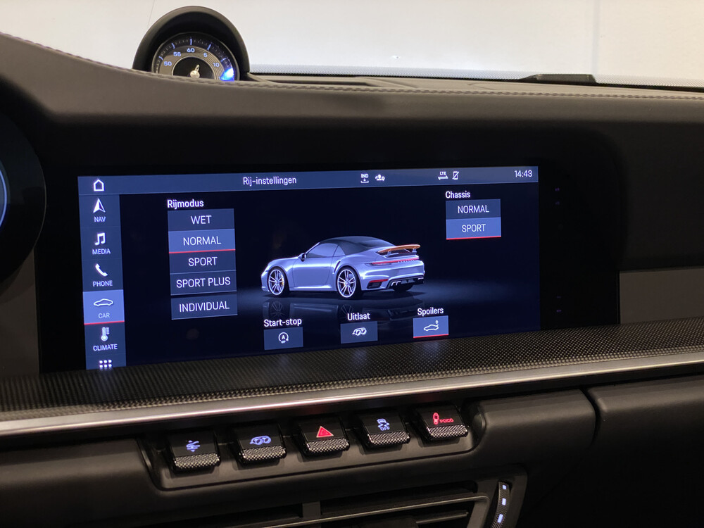 Porsche 911 992 Turbo S Cabriolet Sportchrono 650pk 2020 -Garantie-