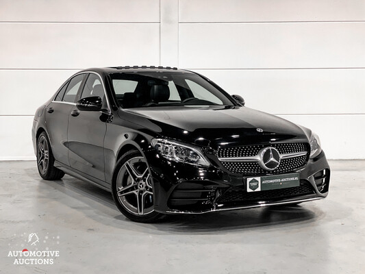 Mercedes-Benz C180 AMG Premium Plus Pack C-klasse 156pk 2021, P-860-VN -Fabrieksgarantie-