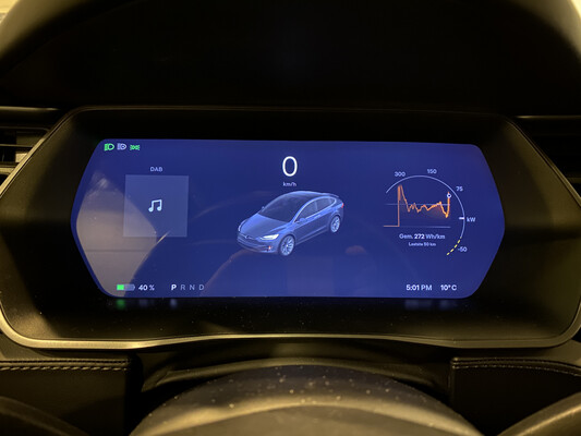 Tesla Model X 100D Performance 417hp 2018, SZ-126-G.