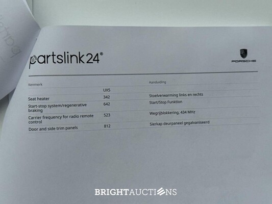 Porsche 911 991 Carrera 4 3.4 V6 Coupe 349pk 2013, JBL-10-N