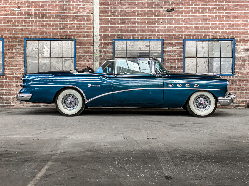 Buick Roadmaster Convertible 76 C V8 Cabriolet 1954