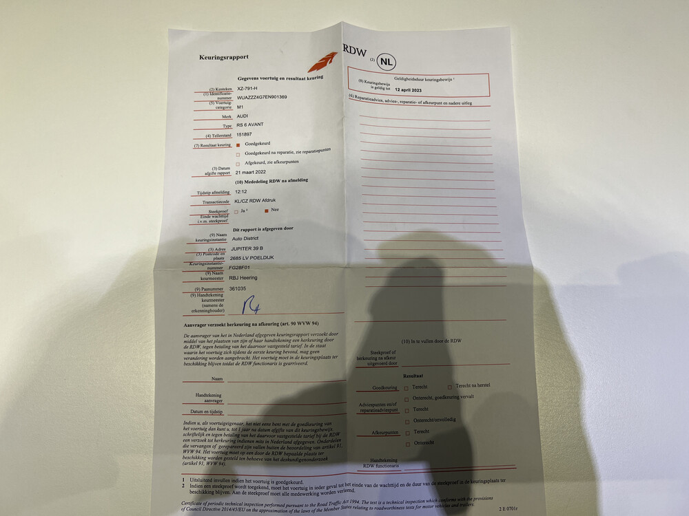 Audi RS6 4.0 TFSI Quattro Pro Line Plus 560PS 2013, XZ-791-H