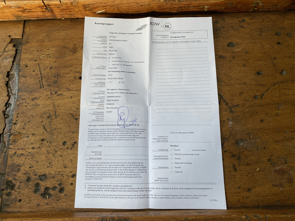 Audi A4 Avant 2.0 TDI Sport Edition 150PS 2015 -Orig. NL-, GS-025-T