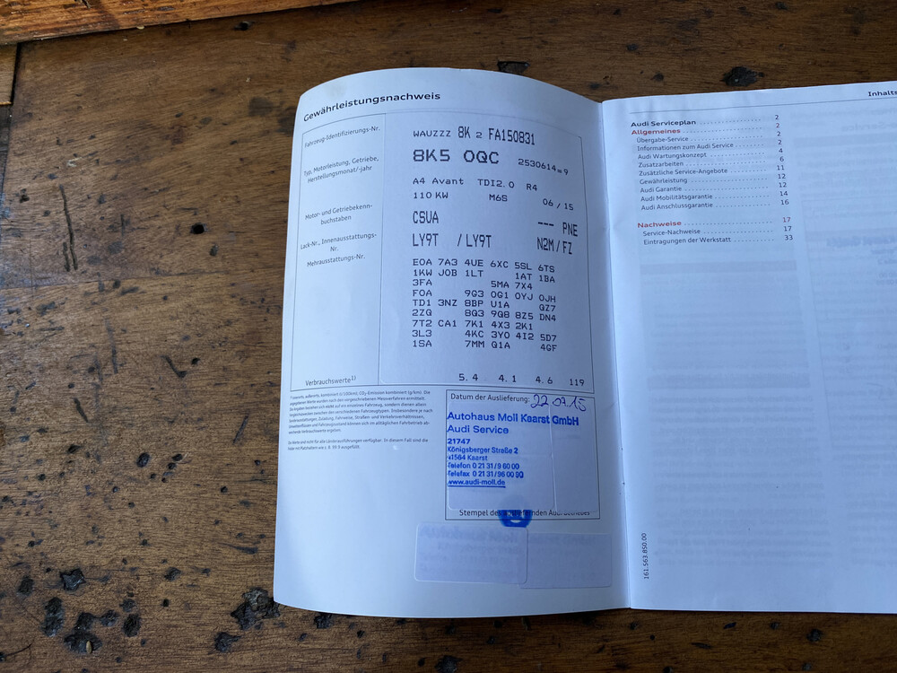 Audi A4 Avant 2.0 TDI Sport Edition 150PS 2015 -Orig. NL-, GS-025-T