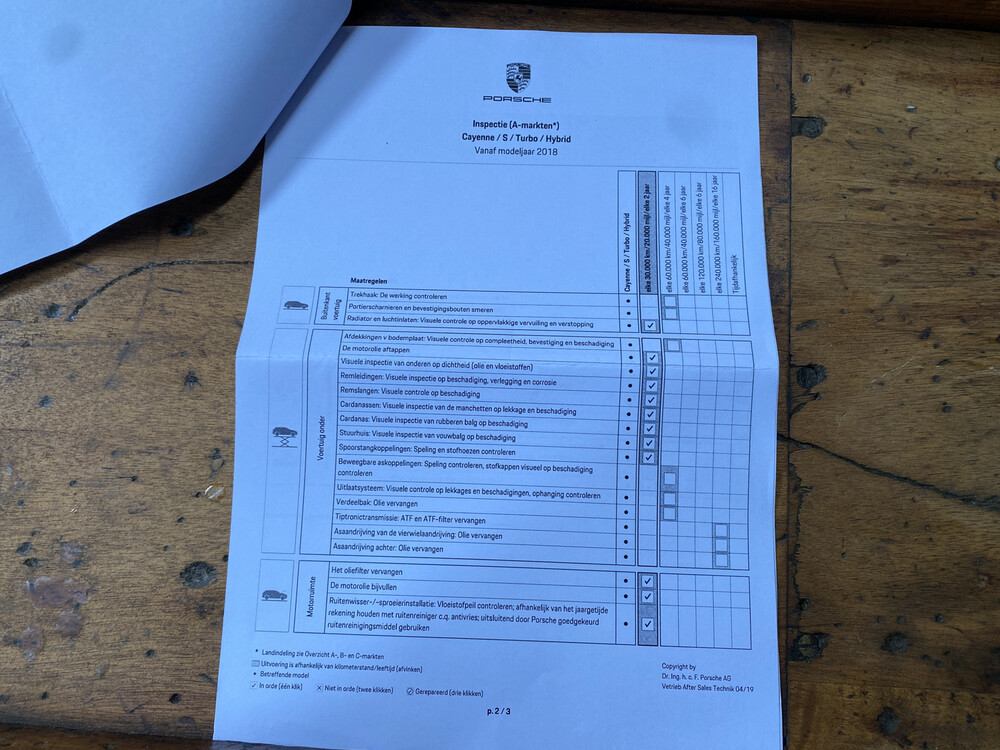 FOTOS! DMN Porsche Cayenne 3.0 E-Hybrid 462PS 2018 SportChrono -Org. NL-, TL-795-R