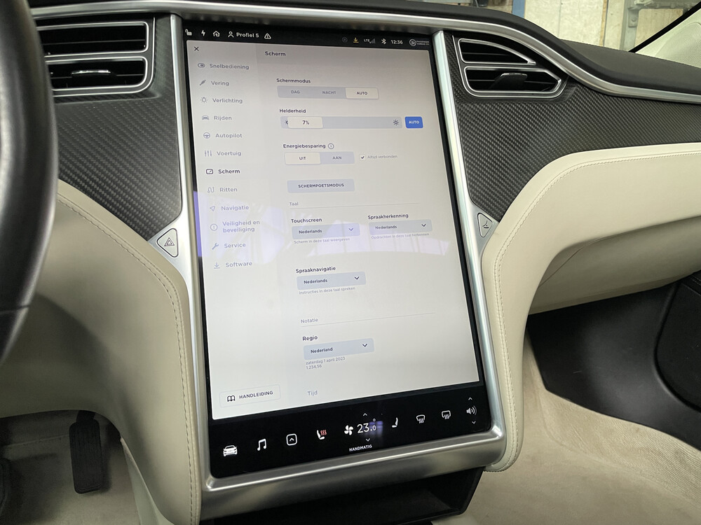 Tesla Model S 75D 476hp 2017 -Ursprünglich. NL-, RK-236-J