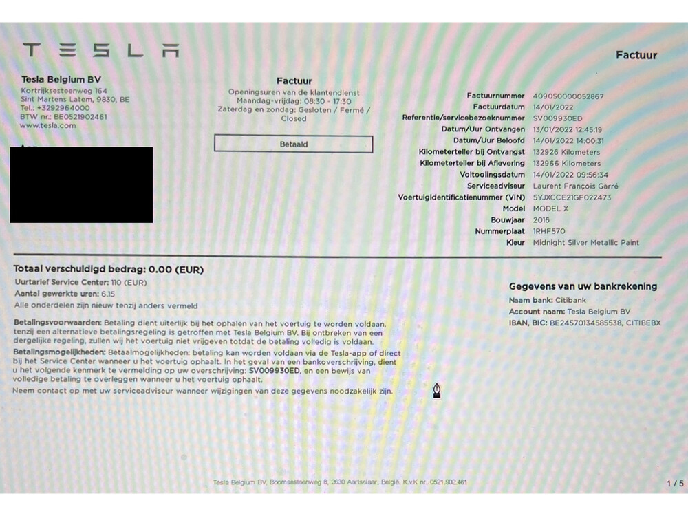 Tesla Model X 90P 463PS 2016 -Free Supercharging-