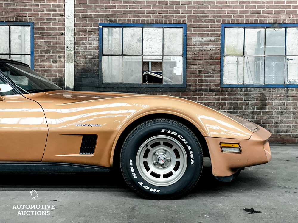 Chevrolet Corvette C3 V8 1982, 2e eig. 1e lak, 55200mi !