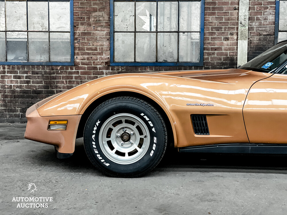 Chevrolet Corvette C3 V8 1982, 2e eig. 1e lak, 55200mi !