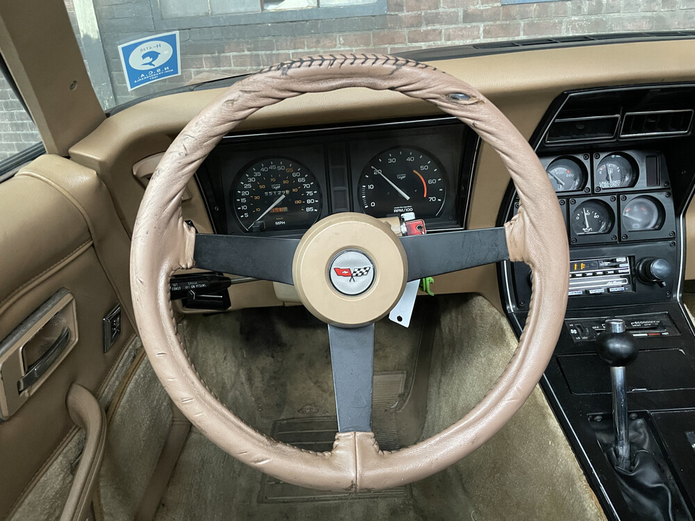 Chevrolet Corvette C3 V8 1982, 2e eig. 1e lak, 55200mi !