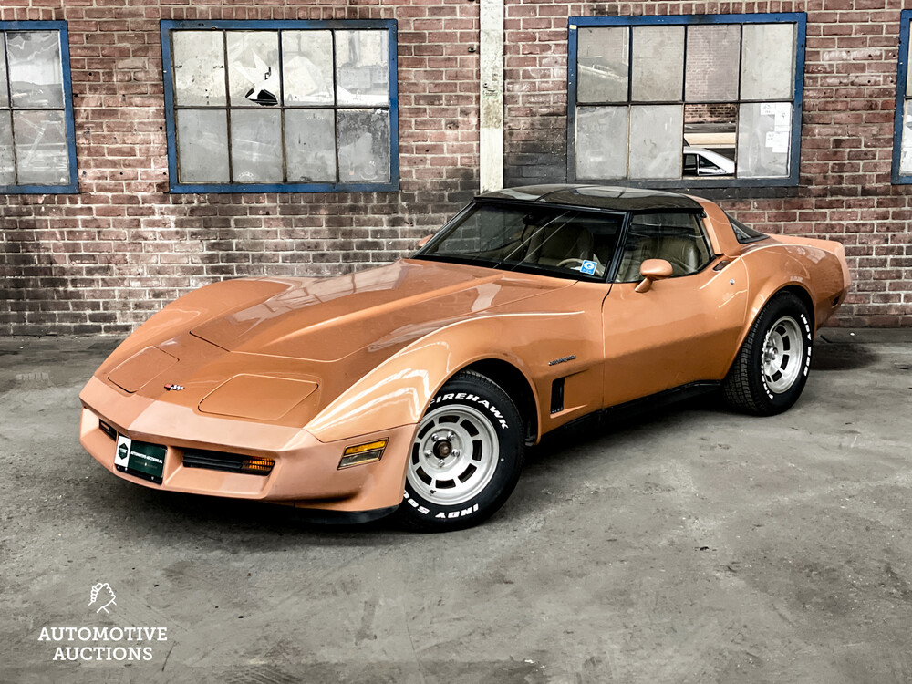 Chevrolet Corvette C3 V8 1982, 2e eig. 1e lak, 55200mi !