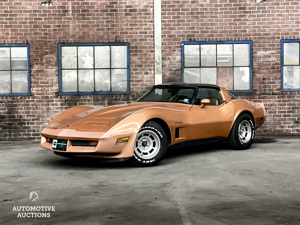Chevrolet Corvette C3 V8 1982, 2e eig. 1e lak, 55200mi !
