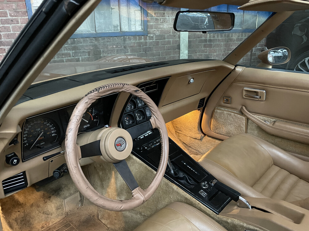 Chevrolet Corvette C3 V8 1982, 2e eig. 1e lak, 55200mi !