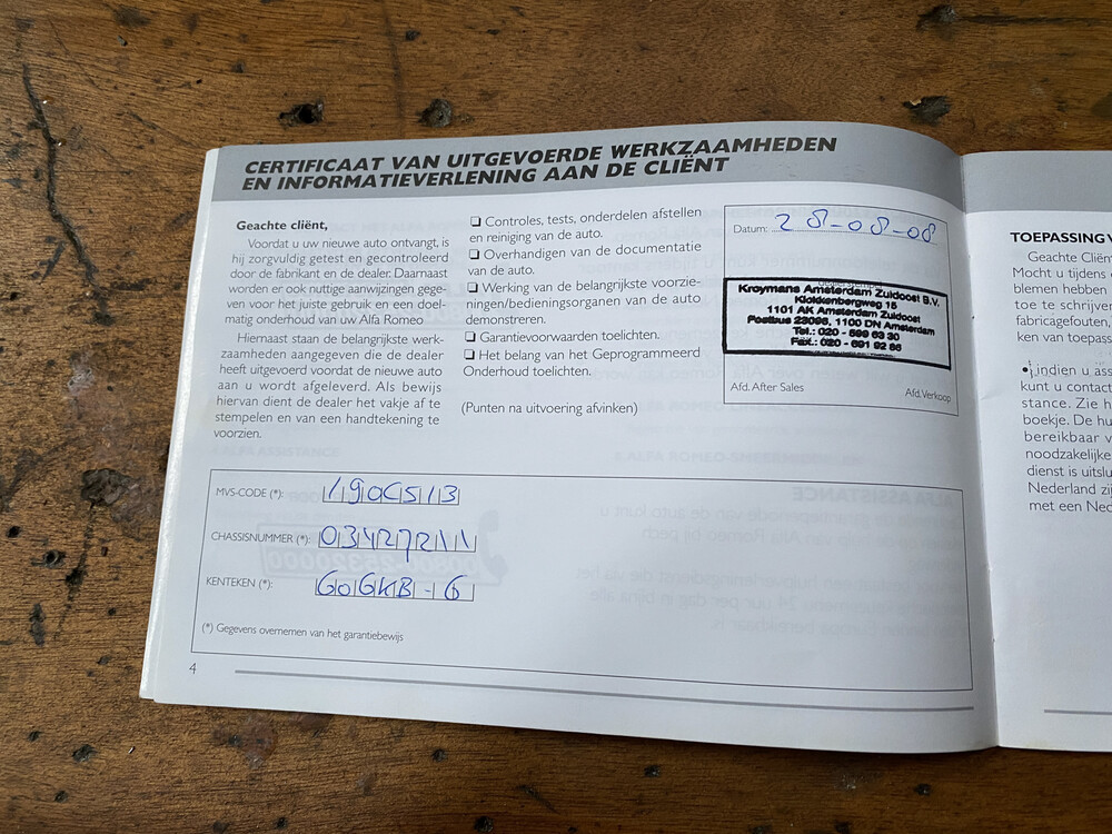 Alfa Romeo 147 T.Spark Progression 105pk 2008, 60-GKB-6