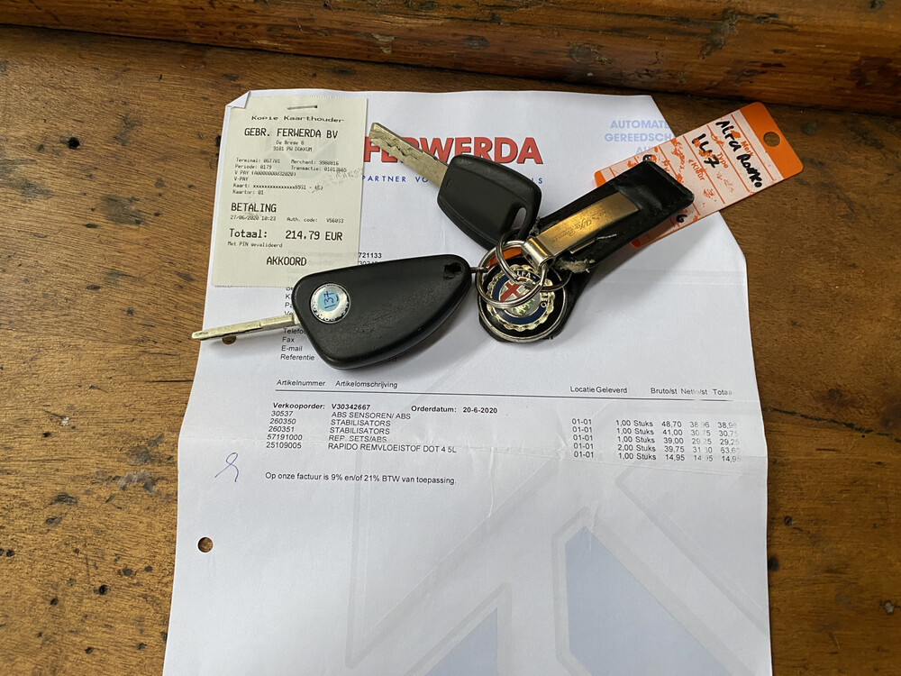 Alfa Romeo 147 T.Spark Progression 105pk 2008, 60-GKB-6