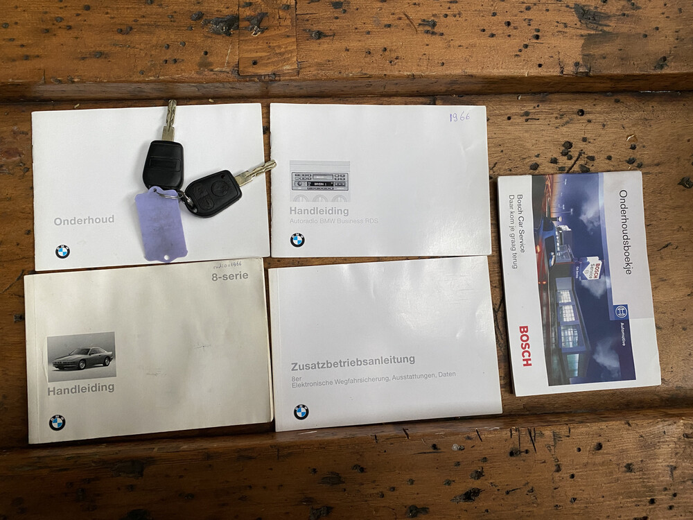 BMW 850Ci M73 8er 326PS 1996 -Orig. NL-, NJ-RJ-20