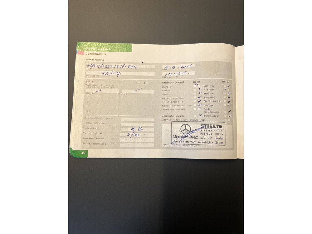 Mercedes-Benz G270 CDI St.Wagon G-klasse 156pk 2002, R-048-BT