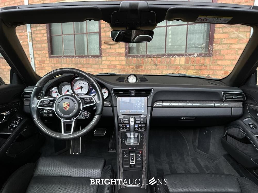 Porsche 911 991.2 Turbo S Cabrio 3.8 V6 581pk 2017 (Origineel-NL+2e eigenaar), PG-468-L