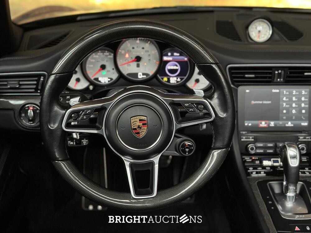 Porsche 911 991.2 Turbo S Cabrio 3.8 V6 581pk 2017 (Origineel-NL+2e eigenaar), PG-468-L