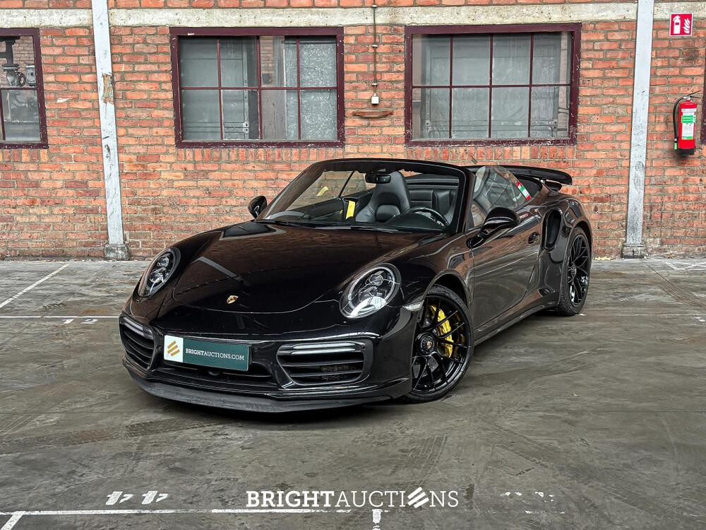 Porsche 911 991.2 Turbo S Cabrio 3.8 V6 581pk 2017 (Origineel-NL+2e eigenaar), PG-468-L