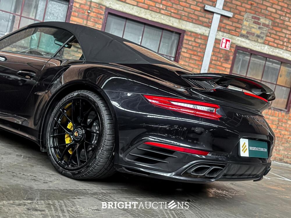 Porsche 911 991.2 Turbo S Cabrio 3.8 581pk 2017 (Origineel-NL+2e eigenaar), PG-468-L