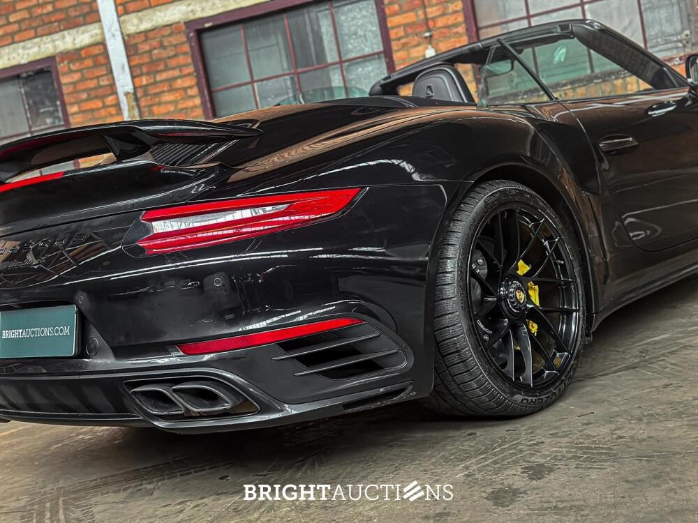Porsche 911 991.2 Turbo S Cabrio 3.8 581pk 2017 (Origineel-NL+2e eigenaar), PG-468-L