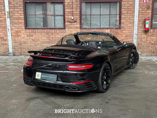 Porsche 911 991.2 Turbo S Cabrio 3.8 V6 581pk 2017 (Origineel-NL+2e eigenaar), PG-468-L