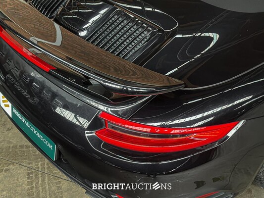 Porsche 911 991.2 Turbo S Cabrio 3.8 V6 581pk 2017 (Origineel-NL+2e eigenaar), PG-468-L