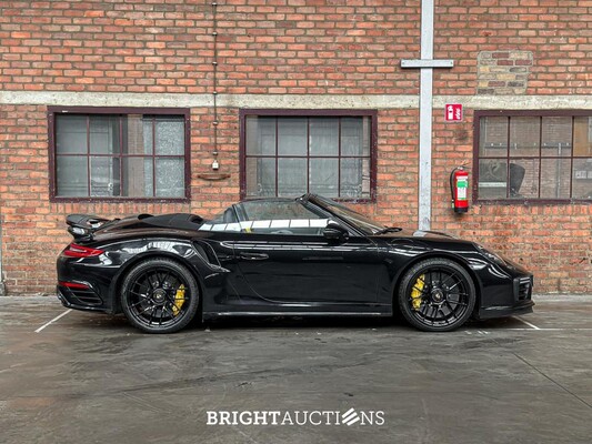 Porsche 911 991.2 Turbo S Cabrio 3.8 581pk 2017 (Origineel-NL+2e eigenaar), PG-468-L