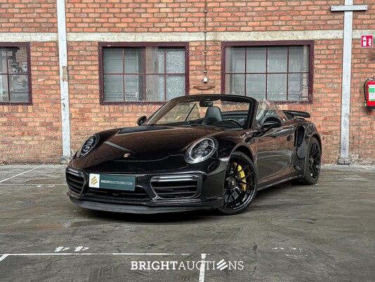 Porsche 911 991.2 Turbo S Cabrio 3.8 581pk 2017 (Origineel-NL+2e eigenaar), PG-468-L