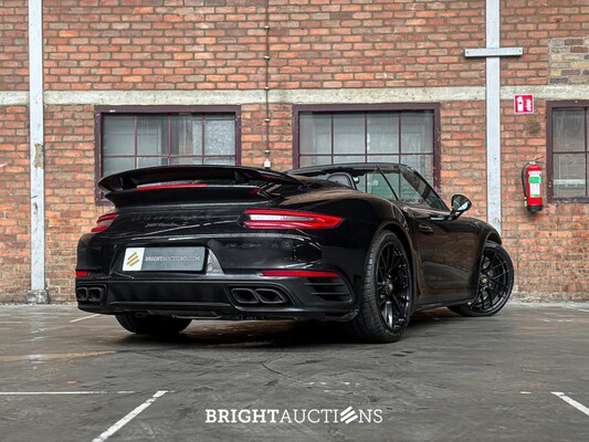 Porsche 911 991.2 Turbo S Cabrio 3.8 581pk 2017 (Origineel-NL+2e eigenaar), PG-468-L