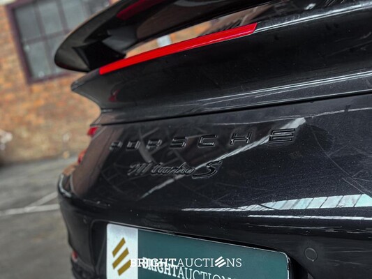 Porsche 911 991.2 Turbo S Cabrio 3.8 581pk 2017 (Origineel-NL+2e eigenaar), PG-468-L