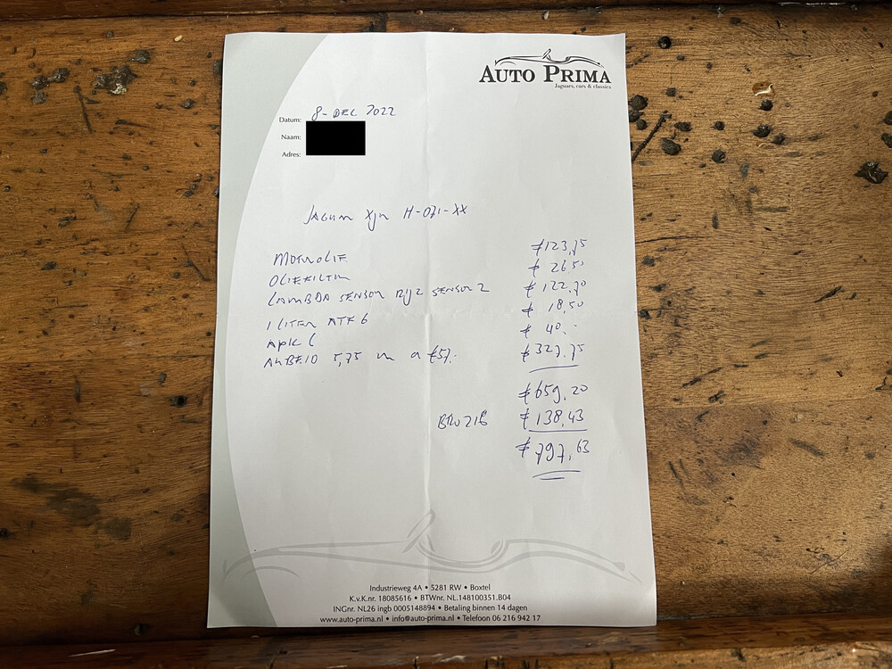 Jaguar XJR 4.2 V8 2003 396pk, NL- H-071-XX