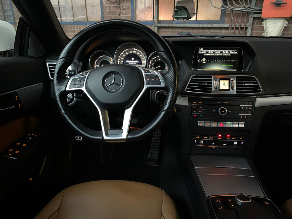 Mercedes-Benz E200 Ambition Sport Edition 184pk 2016 Cabriolet E-klasse, JT-474-Z