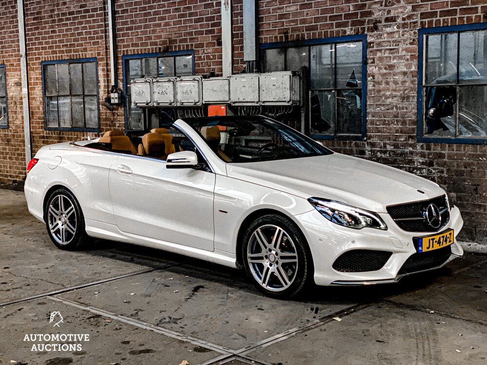 Mercedes-Benz E200 Ambition Sport Edition 184pk 2016 Cabriolet E-klasse, JT-474-Z