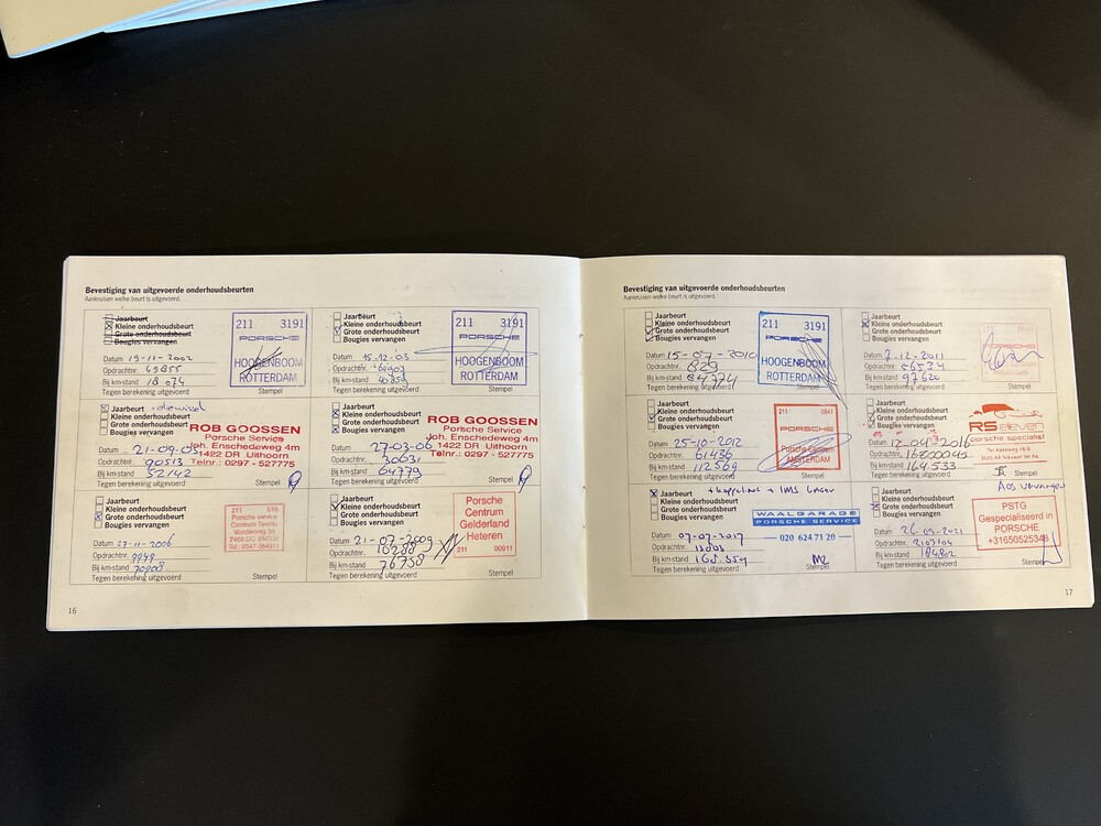Porsche 911 3.6 Carrera 996 Coupé MK2 320pk 2002 GT3 -MANUAL- ORG-NL, 67-JB-GK