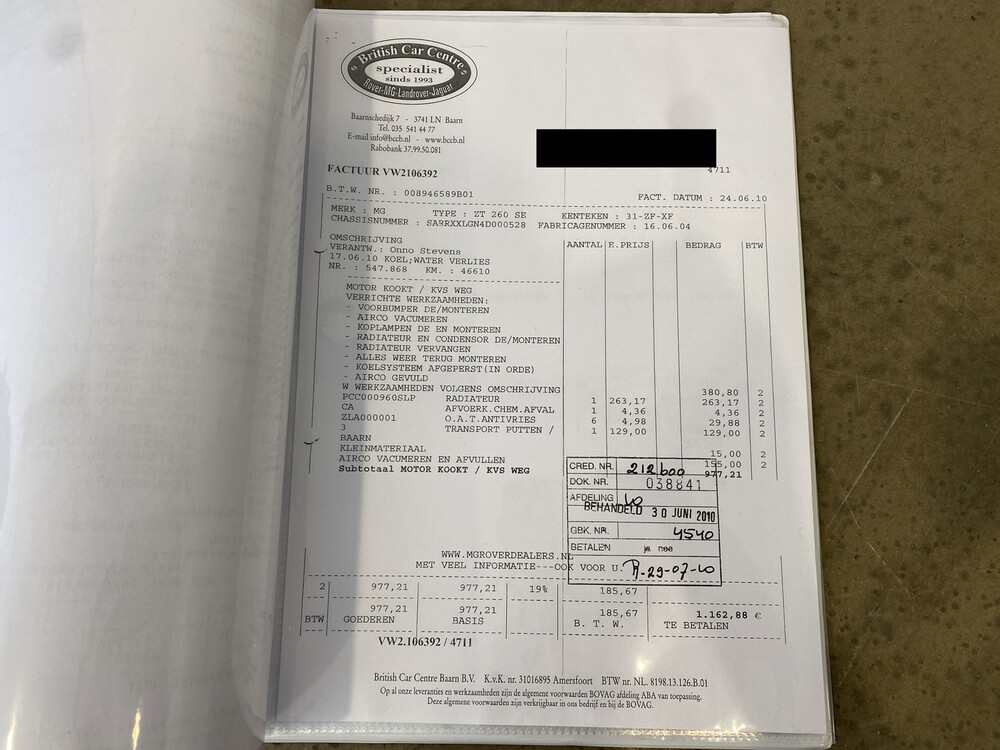 MG ZT 260 Ford Mustang 4.6 V8 Schaltgetriebe 260bhp 2004, 31-ZF-XF