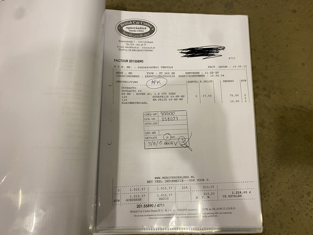 MG ZT 260 Ford Mustang 4.6 V8 Schaltgetriebe 260bhp 2004, 31-ZF-XF