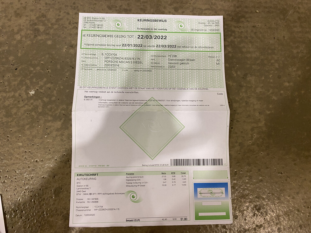 Porsche Macan S 3.0 V6 Diesel FACELIFT 258PS 2016, N-175-HG