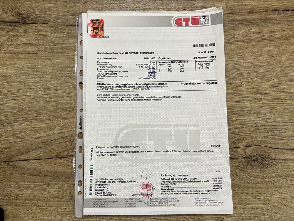 Ferrari 360 Modena 3.6 V8 400pk 2003, XK-947-Z