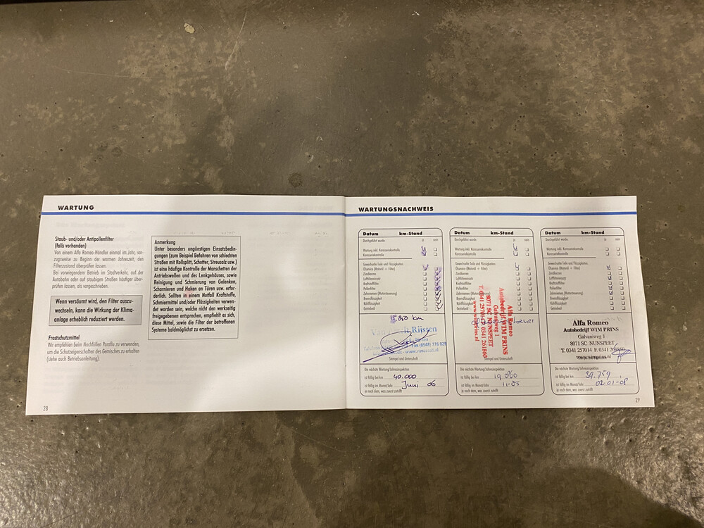 Alfa Romeo Spider 2.0 JTS 2004, 27-RN-BT