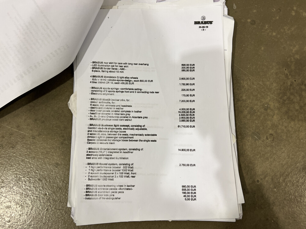 Mercedes-Benz Viano Brabus 2007 V6 VIP 4.4