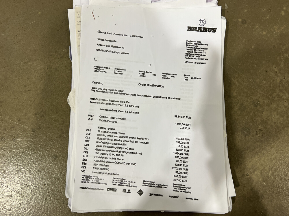 Mercedes-Benz Viano Brabus 2007 V6 VIP 4.4