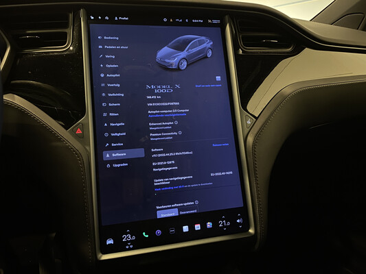 Tesla Model X 100D Performance 417hp 2018, SZ-126-G