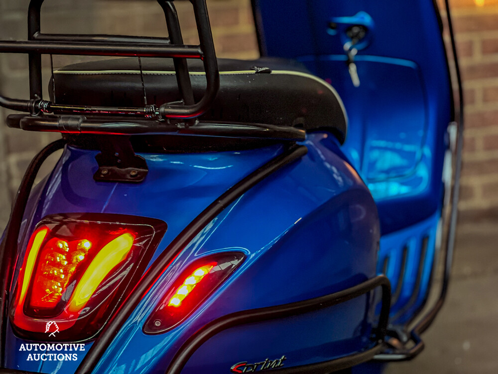 Piaggio Vespa Sprint 25km 2015, F-388-ZD -Volle Option-.